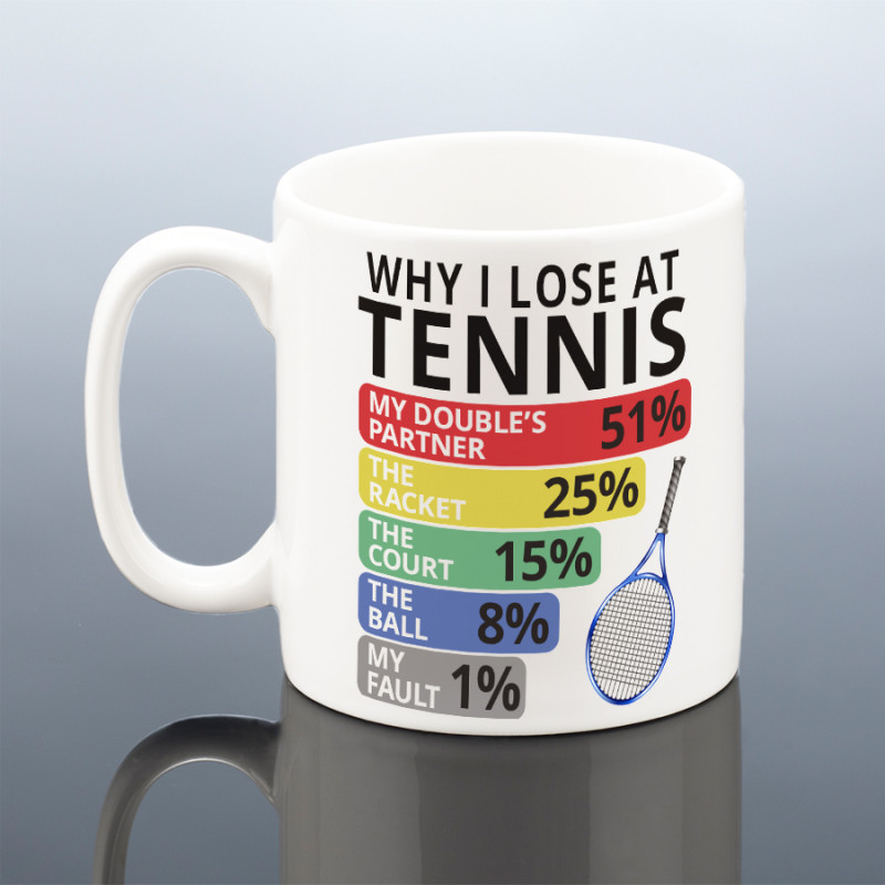Funny Tennis Mug