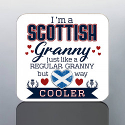 SCOTTISH GRANNY coaster