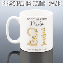 21st Birthday Mug for Her