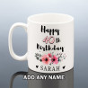 Personalised 40th Birthday Mug for Her