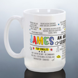 Fun Retro 40th Birthday Mug