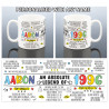 Fun Retro Facts 30th Birthday Mug
