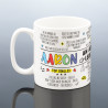 Fun Retro Facts 30th Birthday Mug