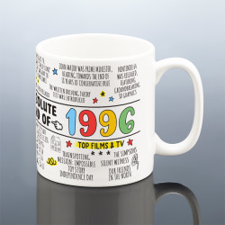 Fun Retro Facts 30th Birthday Mug
