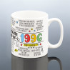 Fun Retro Facts 30th Birthday Mug