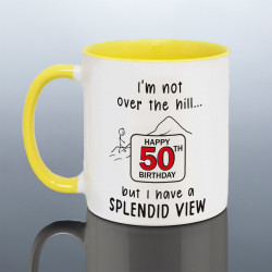 Funny 50th Birthday Mug for Him
