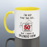 Funny 50th Birthday Mug for Him