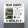 Dog Daddy Coaster with Photo