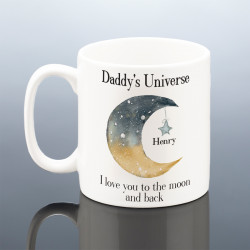 Personalised Daddy Moon Stars Mug