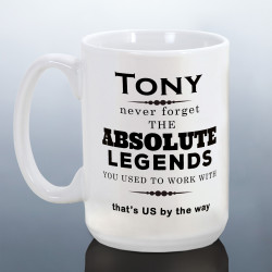 Funny Leaving Coworker Mug for Him