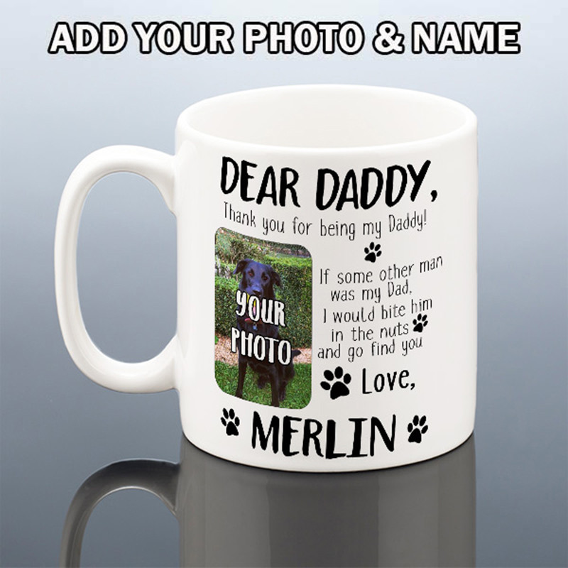 Dog Daddy Mug with Photo