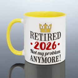 Funny Retirement Mug for Men