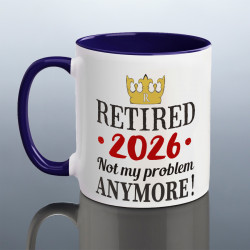 Funny Retirement Mug for Men