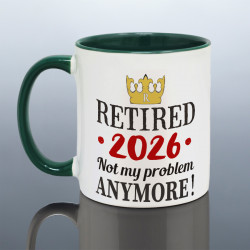 Funny Retirement Mug for Men