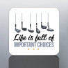 FUNNY GOLF coaster