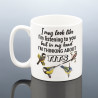FUNNY BIRDWATCHING MUG