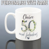 50th BIRTHDAY MUG for Her