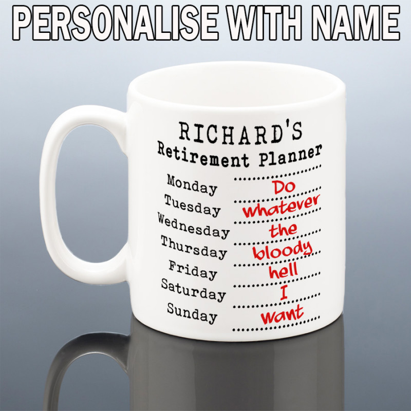 Retirement Mug for Him