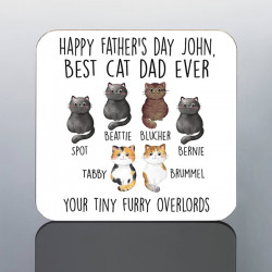CAT DAD coaster