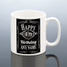 Personalised 80th Birthday Mug for Him