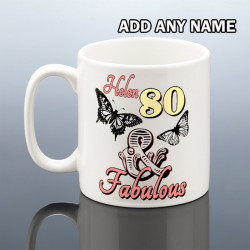 80 and Fabulous Mug