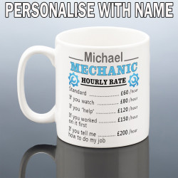 PERSONALISED MECHANIC MUG
