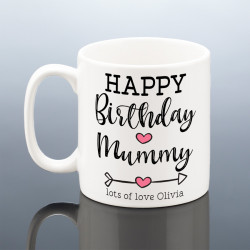 Personalised Mummy Birthday Mug