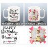 Personalised Mummy Birthday Mug