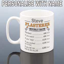 PERSONALISED PLASTERER MUG