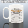 PERSONALISED PLASTERER MUG