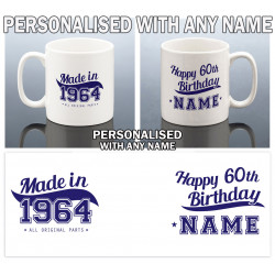 60th Birthday Mug for Him