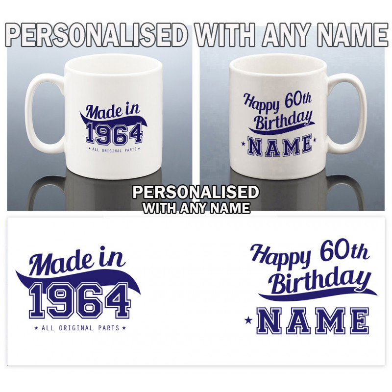60th Birthday Mug for Him