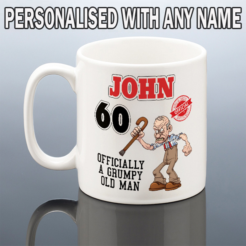 Funny 60th Birthday Mug for Him
