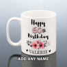 PERSONALISED 60th BIRTHDAY MUG for Her