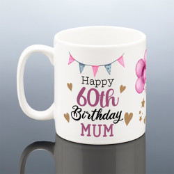Personalised 60th Birthday Mug for Her