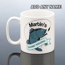 GONE FISHING MUG