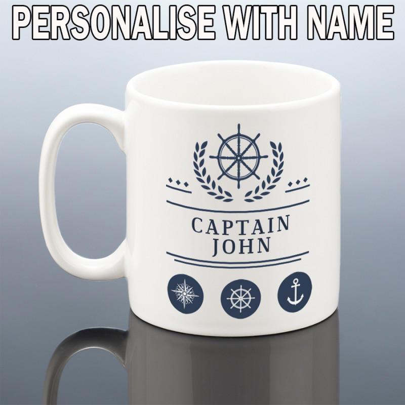 Personalised Captain Mug
