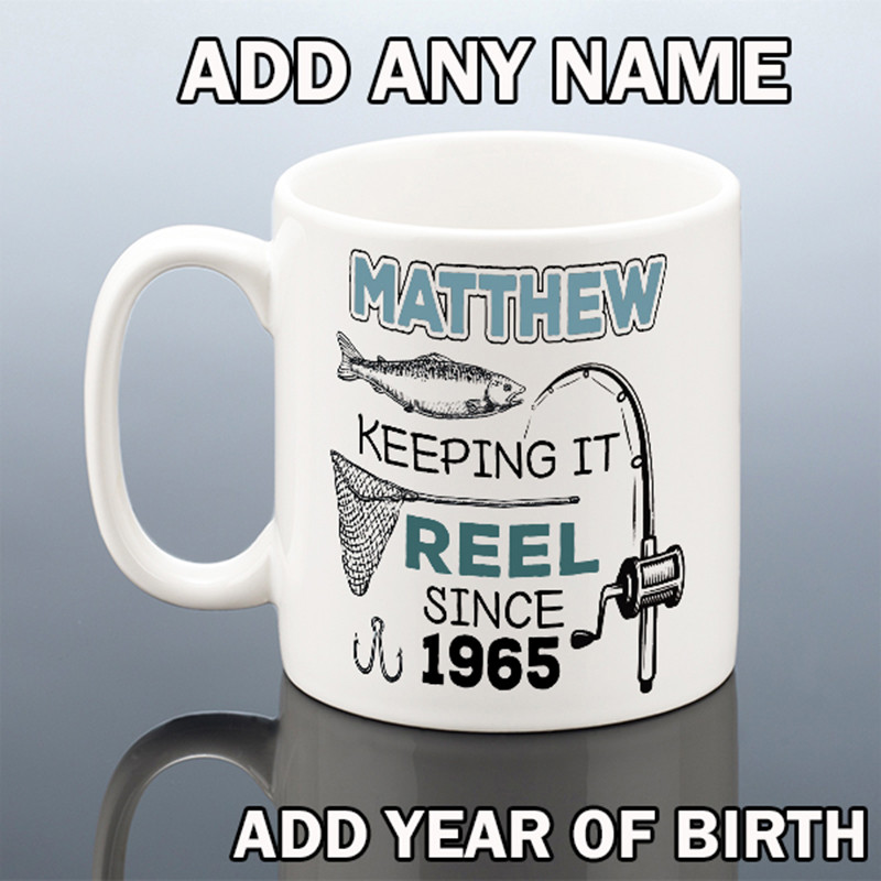PERSONALISED FISHING MUG