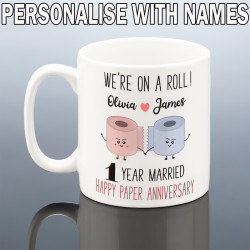 Funny 1st Wedding Anniversary Mug