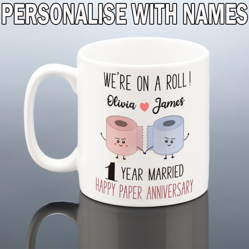 Funny 1st Wedding Anniversary Mug