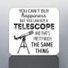 ASTRONOMY MUG - Stargazing Telescope Cup - Astronomer Birthday Gift