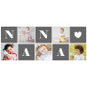 NANNY PHOTO MUG - Personalised Nanna Birthday Gift  - Nana Photo Collage Cup