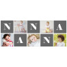 NANNY PHOTO MUG - Personalised Nanna Birthday Gift  - Nana Photo Collage Cup
