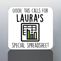 SPREADSHEET coaster