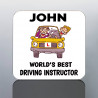 DRIVING INSTRUCTOR MUG - Personalised Driving Teacher Gift - Driving Test Pass Thank You Cup