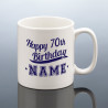70th Birthday Mug for Him