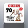 Funny 70th Birthday Mug for Him