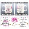 Personalised 70th Birthday Mug for Her
