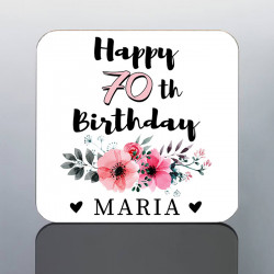 PERSONALISED 70th BIRTHDAY MUG for Her