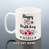 PERSONALISED 70th BIRTHDAY MUG for Her